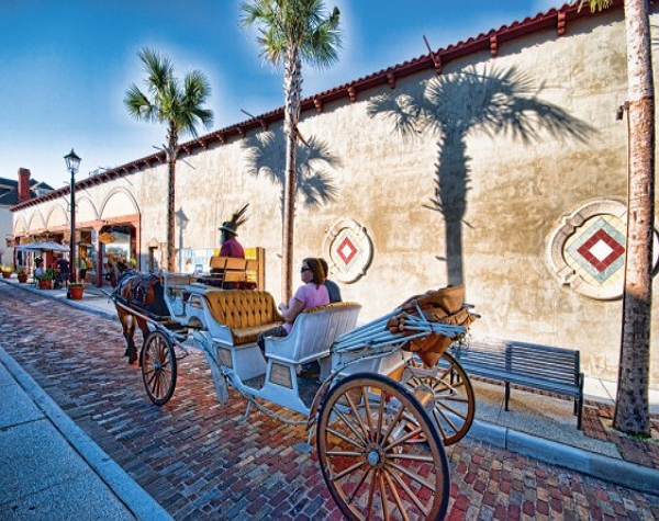 St Augustine with Historic Colonial Qtr
